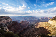 View From The Grand Canyon Rim Trail