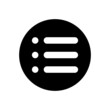 © Andrey - List menu icon in circle