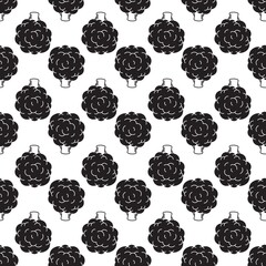 Poster - Broccoli pattern seamless background texture repeat wallpaper geometric vector