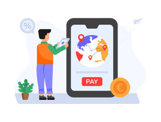 Canvas Print - Mobile Payment 

