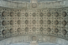 Looking Up At The National Memorial Arch In Valley Forge