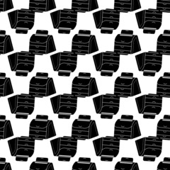 Poster - Desktop printer pattern seamless background texture repeat wallpaper geometric vector