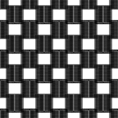 Poster - Wood jalousie pattern seamless background texture repeat wallpaper geometric vector