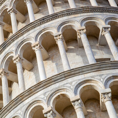 Wall Mural - Tiers of The Leaning Tower of Pisa