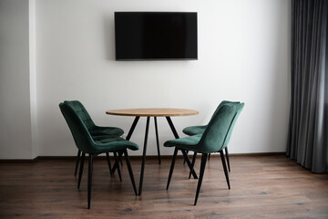 Sticker - room with table and chairs