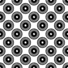 Poster - Casino roulette pattern seamless background texture repeat wallpaper geometric vector