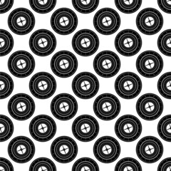 Poster - Lucky roulette pattern seamless background texture repeat wallpaper geometric vector