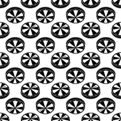 Poster - Fortune wheel pattern seamless background texture repeat wallpaper geometric vector