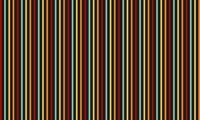 Wall Mural - Multi color Vertical long stripes Abstract vector geometric seamless pattern. Design for use background, Wrapping paper, fabric, woven knit fabric and Print for interior design.