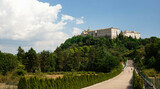 Fototapeta Paryż - View of the monastery at Monte Cassino 
