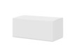 © yulliash - Vector realistic white box mockup. closed rectangular package. blank template for food, cosmetics, medicines and other goods. 3d vector illustration. Ready for your design. EPS10.