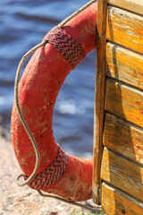 Poster -  Lifeline on the city beach in summer