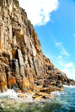 Fototapeta Desenie - cliff in the sea