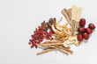 Traditional Chinese herbs used in alternative herbal medicine