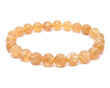 mineral bracelet, bracelet jewelry made of different types of round gemstone beads. citrine