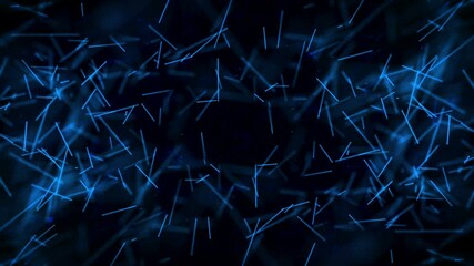 Wall Mural - Blue Plexus Field