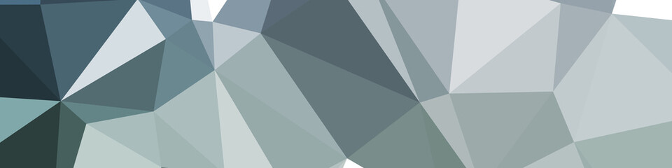 Abstract color Low-Polygones Generative Art background illustration