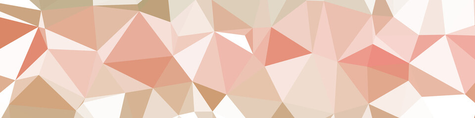 Abstract color Low-Polygones Generative Art background illustration