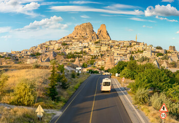 Wall Mural - Uchisar castle in Turkey