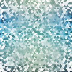 Abstract color Low-Polygones Generative Art background illustration