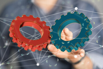 Poster - Engineering And Design Image gears