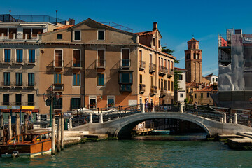 Wall Mural - Venice, Veneto, Italy after 2020 lockdown in summer