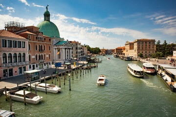 Wall Mural - Venice, Veneto, Italy after 2020 lockdown in summer