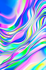 Wall Mural - Creative abstract colorful laser background art