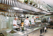 © davit85 - Modern kitchen. The chefs prepare meals in the restaurant's kitchen.