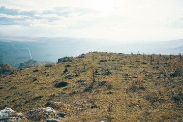 Canvas Print - nature landscape mountains travel sun