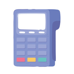 Wall Mural - pos terminal payment