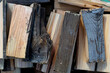 Wood for the fireplace 