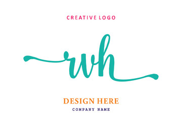 RVH lettering logo is simple, easy to understand and authoritative