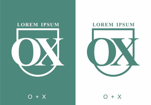 initial letter text of OX