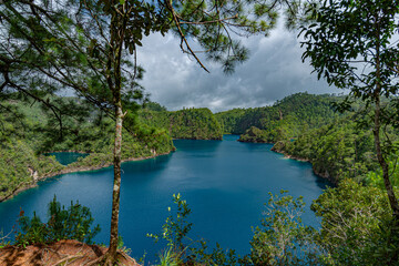 Montebello lagoon in Chiapas, Mexico