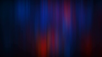 Poster - abstract colorful motion blur vecrtical line in blue and red color on black background