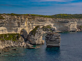 Fototapeta Do akwarium - Bonifacio Korsika Frankreich Europa