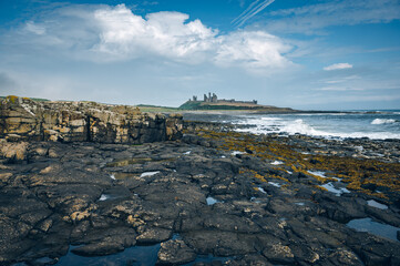 Wall Mural - dunstanburgh castle