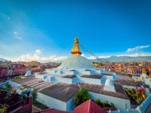 Buddhist Stupa In Kathmandu