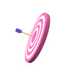 3D Rendering Business Target Icon