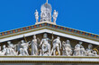 pediment at the University of Athens, with representations of all the ancient Greek Gods
