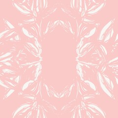  Symmetric Floral Seamless Pattern Design