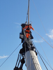 rigging of a ship