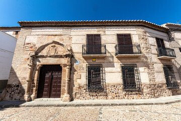 Canvas Print - building in the old town