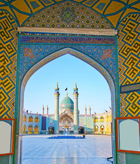 Sticker - Aran o Bidgol Holy Shrine, Iran