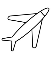 Sticker - airplane icon image