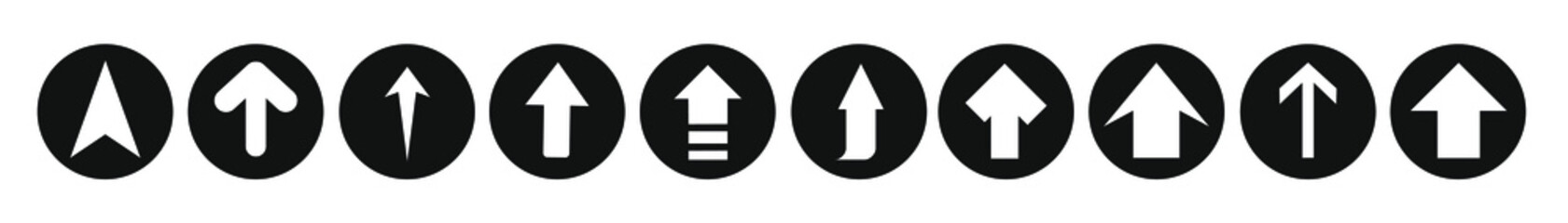 Poster - Arrow icons set. Arrow collection. Simple arrow big set. Vector illustration.