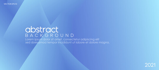 Poster - Abstract blue digital background with geometric shape for modern concept of business and technology.
