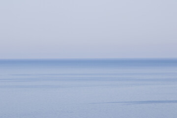 Wall Mural - Blue sea horizon background, blue color gradient