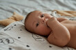 © Svitlana - Portrait of cute baby holding fingers in mouth